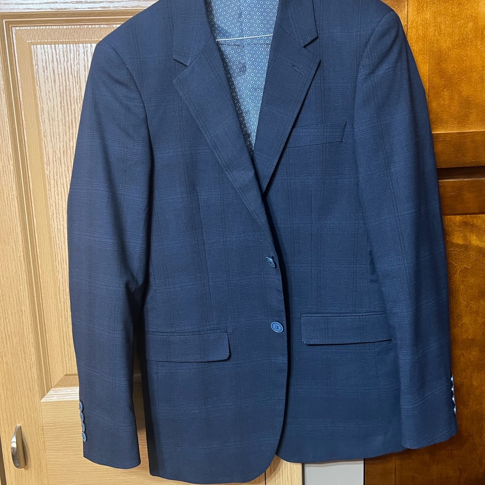 Isaac Mizrahi Navy Blue Blazer